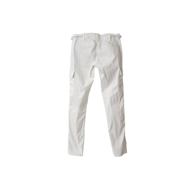 Adriano Goldschmied Supply White Skinny Cargo Pants Women's Size 26 - Picture 2 of 6